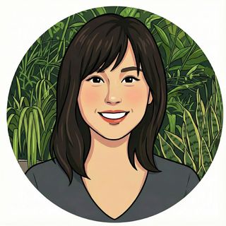 Illustrated portrait of Ivy Young